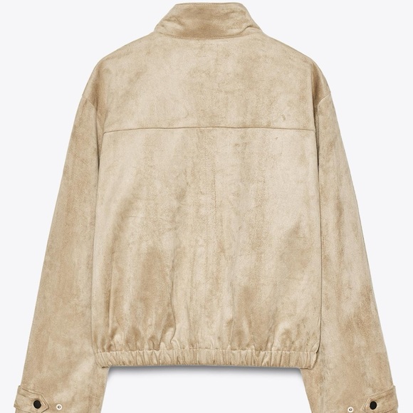 FAUX SUEDE JACKET - Picture 4 of 10